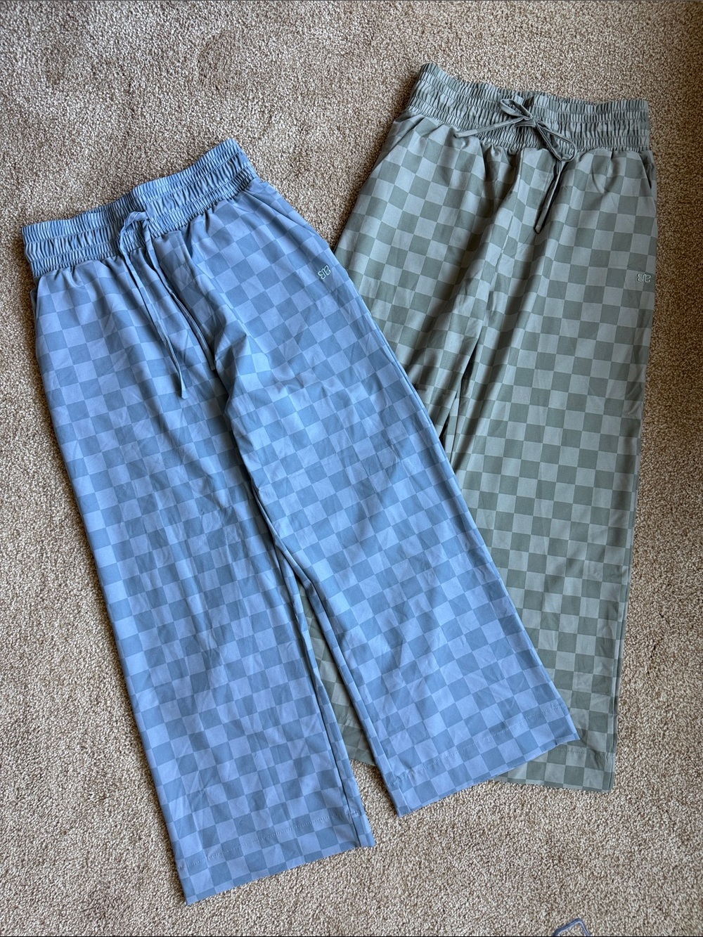 ALBION FIT AUDREY WIDE LEG PANTS *lot of 2 pairs*
Size XS Tall blue and sage